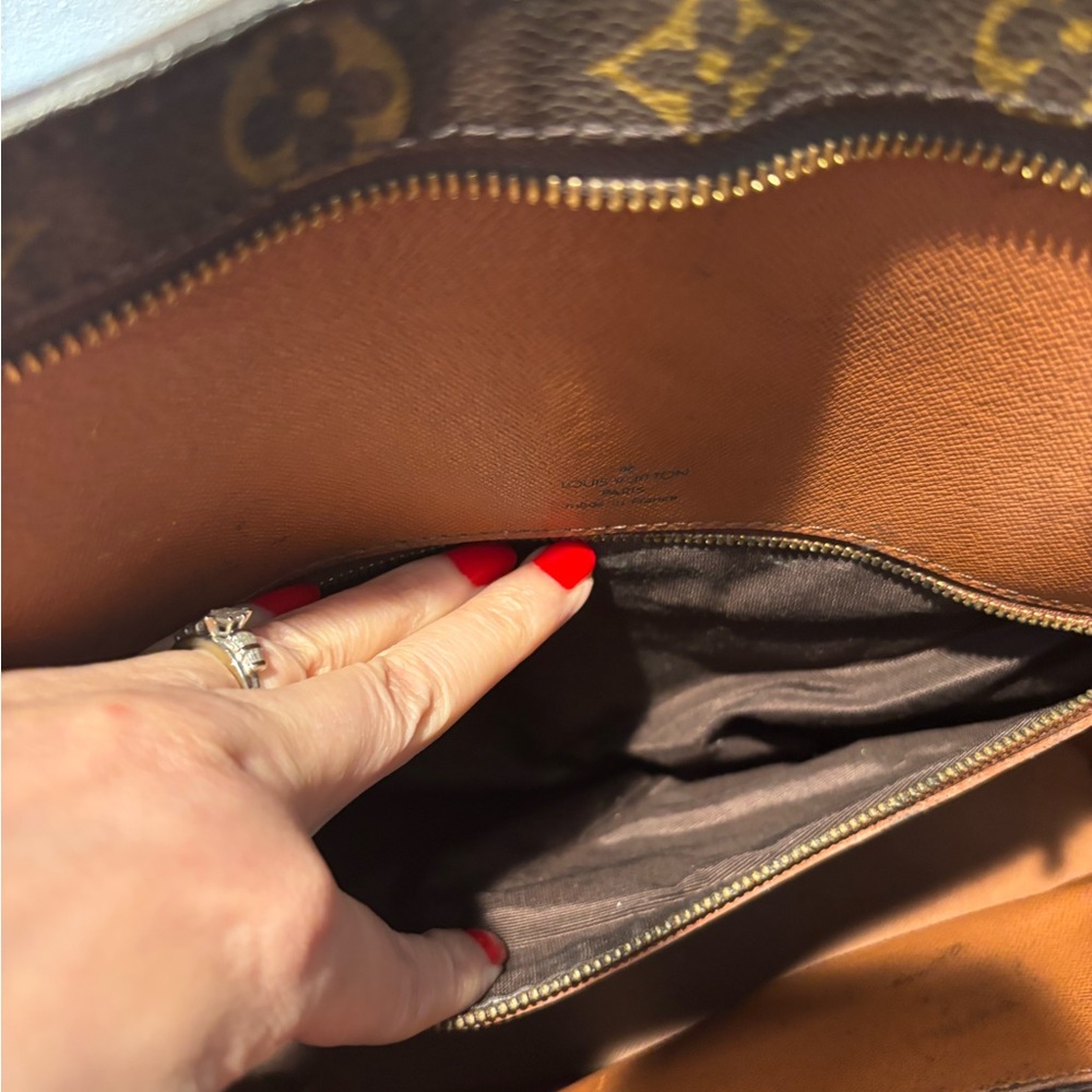 Louis Vuitton Brown Monogram Babylone Tote Authentic with COA! - Picture 6 of 16